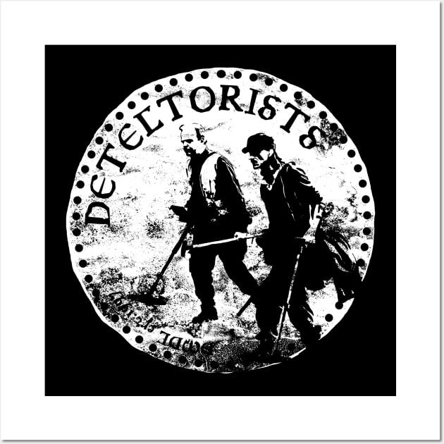 Detectorists - DMDC Anglo Saxon coin Wall Art by InflictDesign